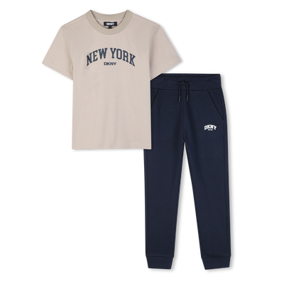 Ensemble tee-shirt et pantalon DKNY GARCON