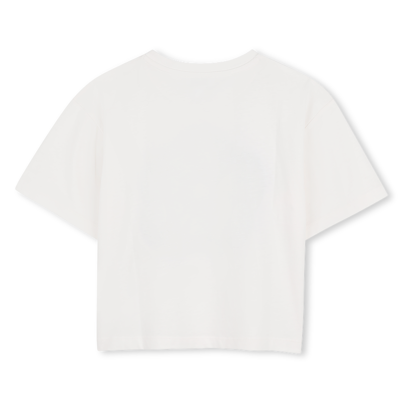 T-SHIRT IMPRIME EN RELIEF KENZO KIDS 
                        FILLE