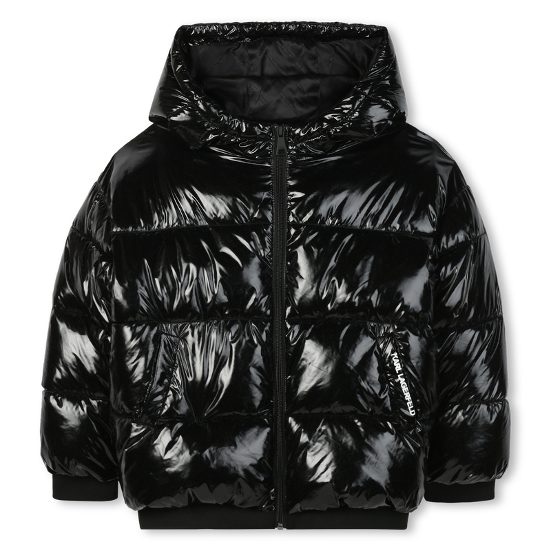 Doudoune à capuche KARL LAGERFELD KIDS 
                    FILLE