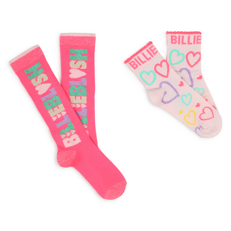 Chaussettes motifs métallisés BILLIEBLUSH 
                    FILLE