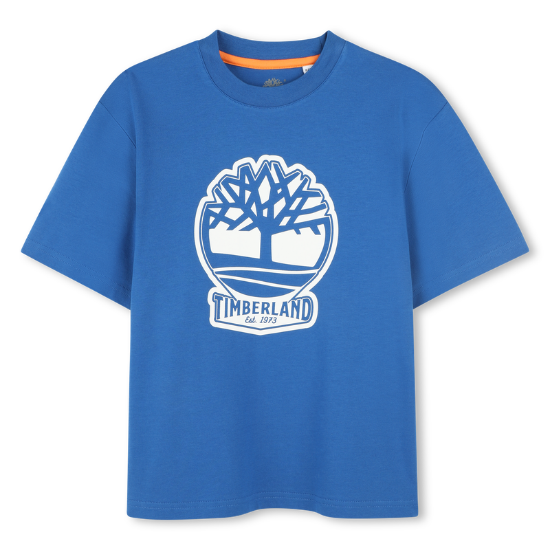 T-shirt bicolore avec logo TIMBERLAND 
                    GARCON