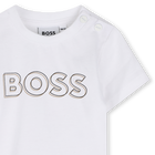 Ensemble Tee-shirt + pantalon + cardigan BOSS 
                    GARCON