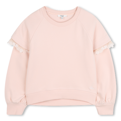 Sweat-shirt col rond CHLOE FILLE