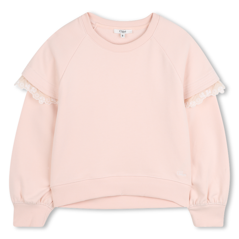 Sweat-shirt col rond CHLOE 
                    FILLE