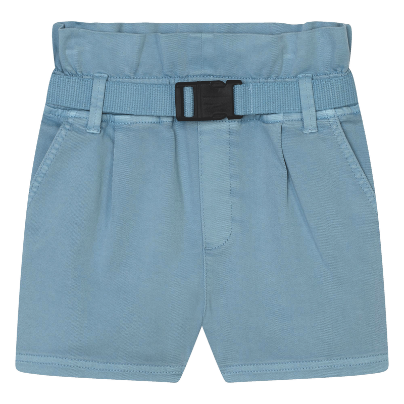 Short en coton et ceinture DKNY 
                    FILLE