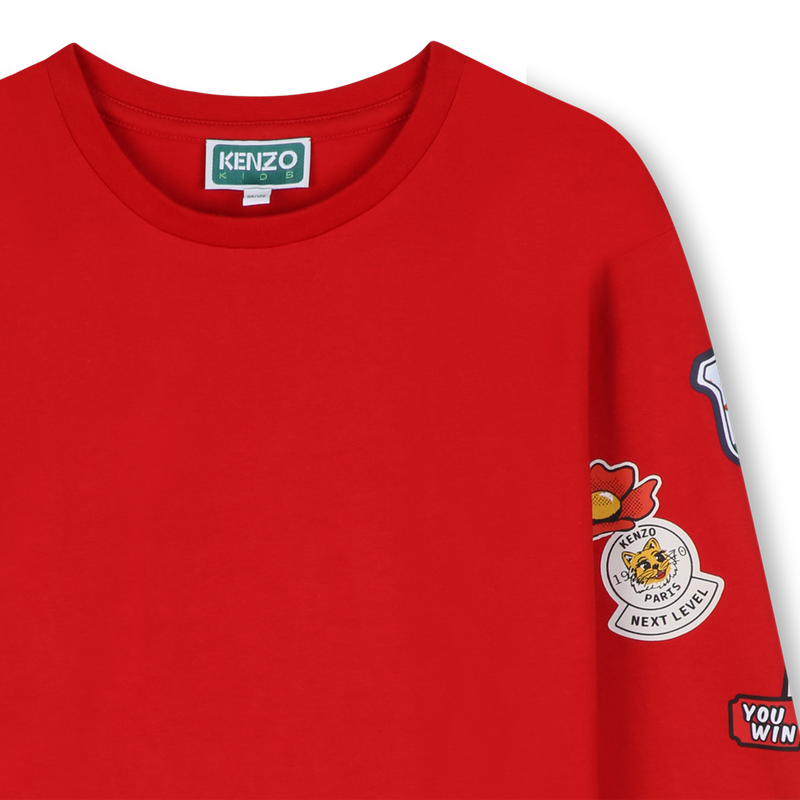 Tee-shirt manches longues KENZO KIDS 
                        FILLE