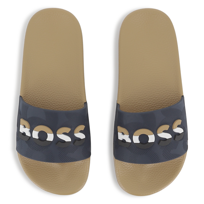 CLAQUETTES SIGL&Eacute;ES BOSS 
                        GARCON