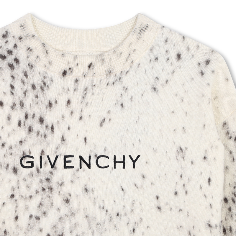 Pull à imprimé ocelot GIVENCHY 
                    FILLE