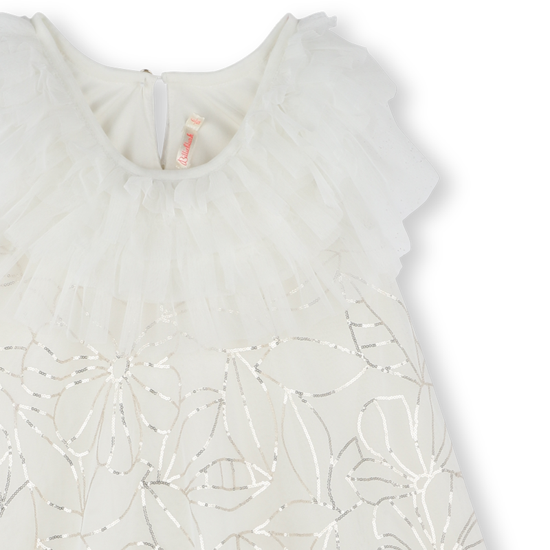 Robe avec broderies ornées de sequins BILLIEBLUSH 
                    FILLE