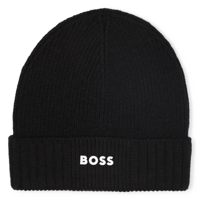 Bonnet tricot avec sigle BOSS GARCON