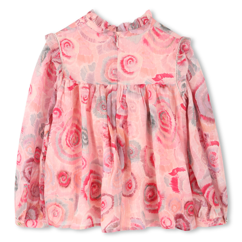 Blouse froncée fantaisie CHLOE 
                    FILLE