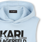 Sweat-shirt &agrave; capuche KARL LAGERFELD KIDS 
                    GARCON