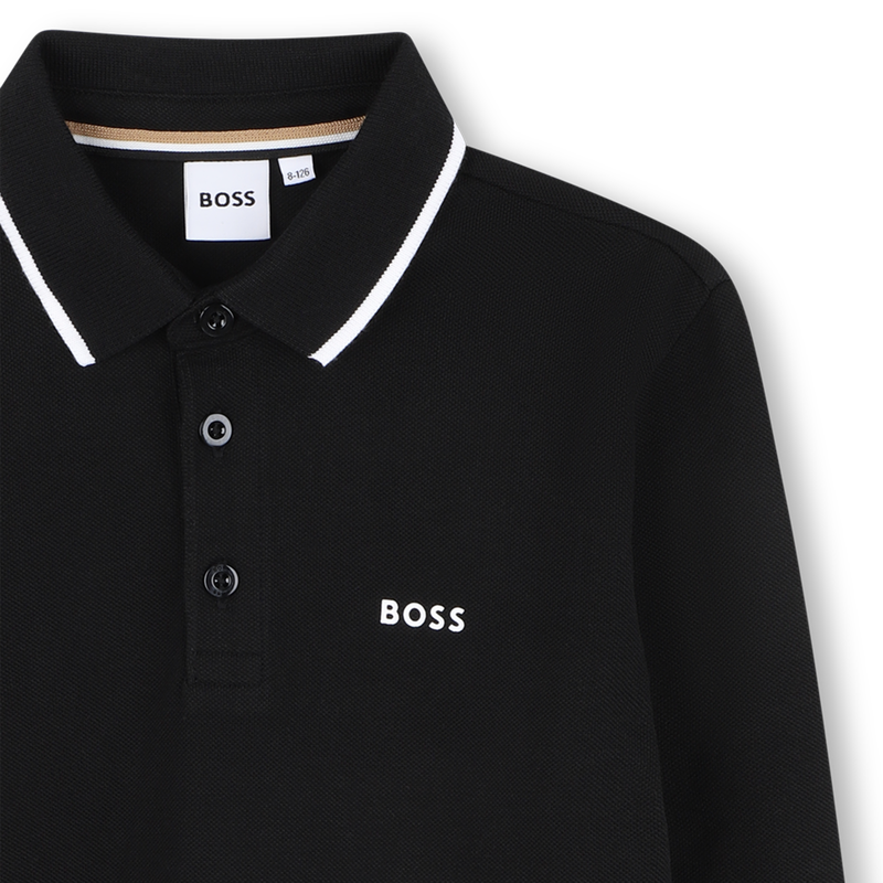Polo à manches longues BOSS 
                    GARCON