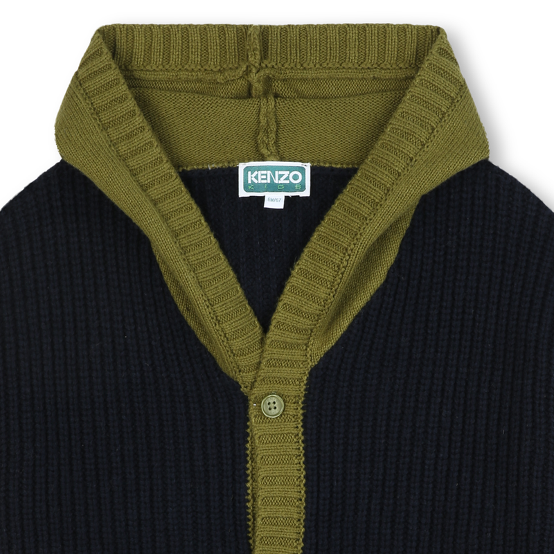 Cardigan en tricot KENZO KIDS 
                        GARCON