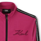 Cardigan en double jersey KARL LAGERFELD KIDS 
                    FILLE