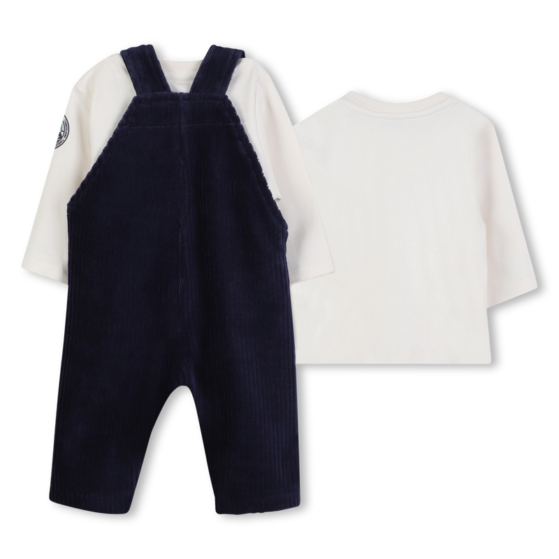 Ensemble salopette velours côtelé TIMBERLAND 
                        GARCON