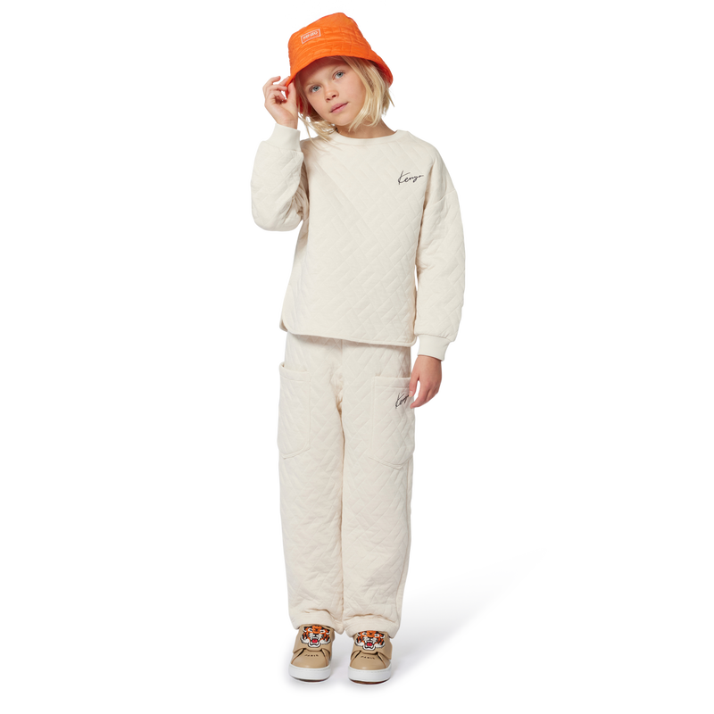 Baskets en cuir de vache KENZO KIDS 
                    UNISEXE