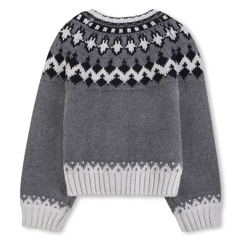 Pull col rond en tricot CHLOE 
                        FILLE