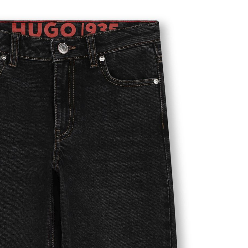 Jean ample avec bords usés Hugo 
                    FILLE