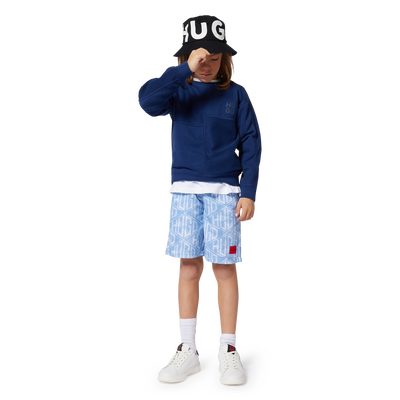 Bermuda de jogging effet jean Hugo GARCON