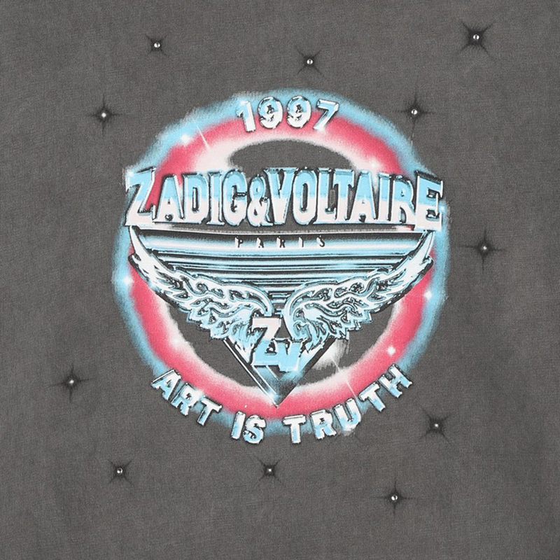 T-shirt &agrave; manches courtes ZADIG & VOLTAIRE 
                        FILLE