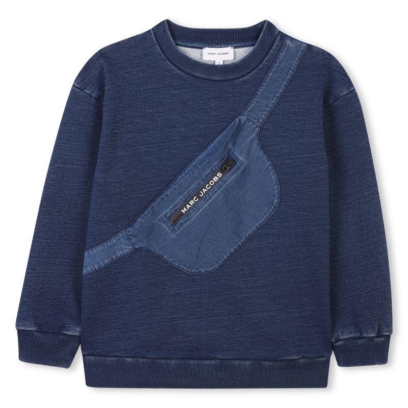 Sweat-shirt molleton imprim&eacute; MARC JACOBS 
                        GARCON