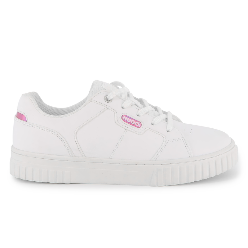 Baskets en simili Hugo 
                    FILLE