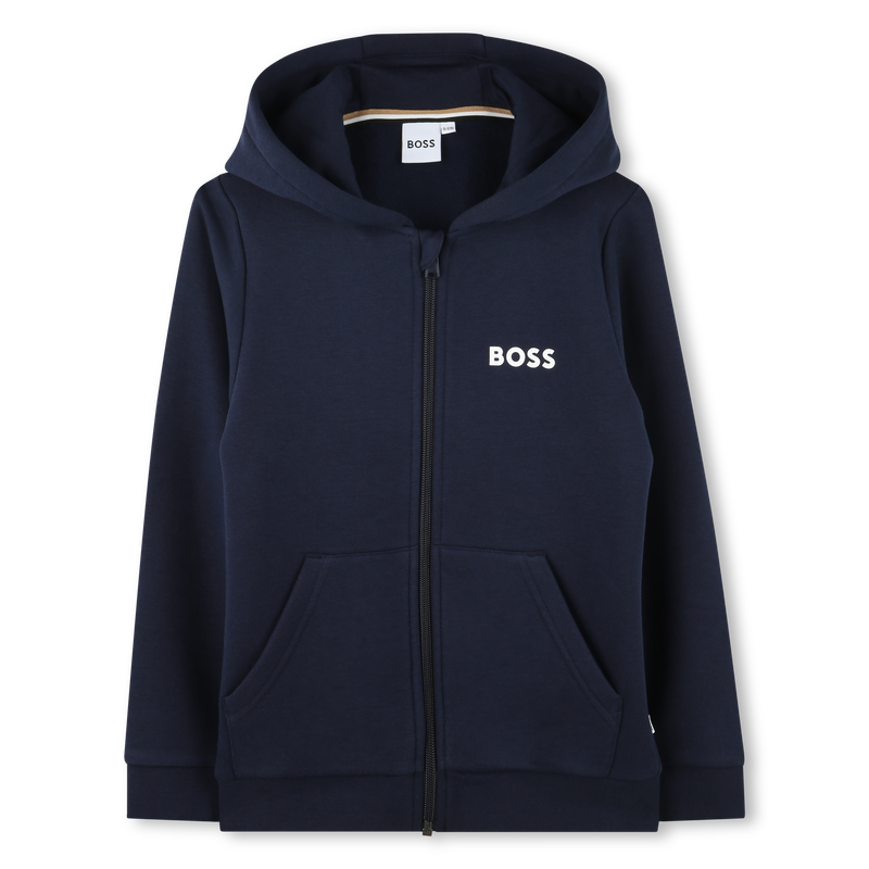 CARDIGAN A CAPUCHE BOSS 
                    GARCON