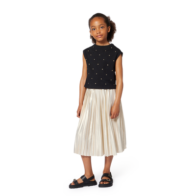 Jupe de cérémonie plissée MICHAEL KORS FILLE