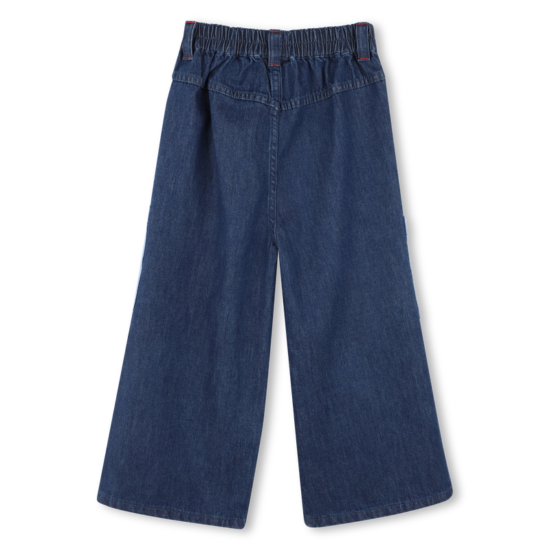 Jean à taille élastiquée KENZO KIDS 
                    FILLE