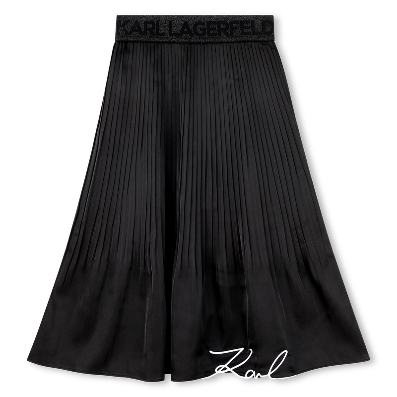 JUPE PLISS&Eacute;E KARL LAGERFELD KIDS 
                        FILLE