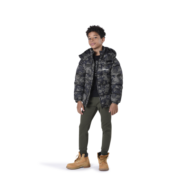 Doudoune déperlante camouflage TIMBERLAND 
                    GARCON