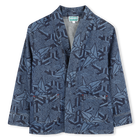 Veste en jean imprim&eacute;e KENZO KIDS 
                    UNISEXE