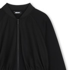Sweat zipp&eacute; &agrave; capuche DKNY 
                    FILLE