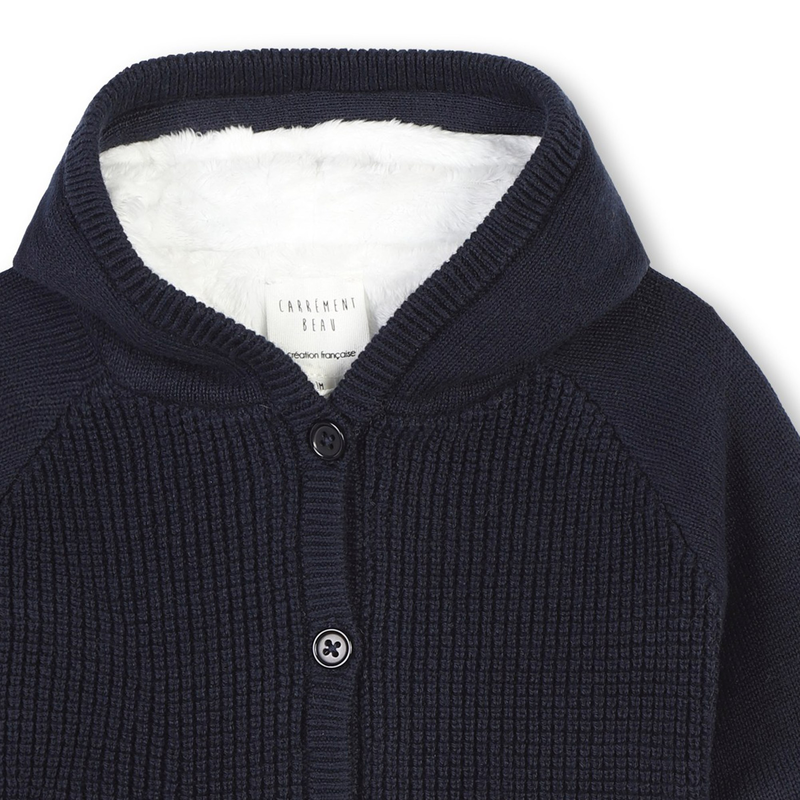 Veste boutonnée en tricot CARREMENT BEAU 
                    GARCON