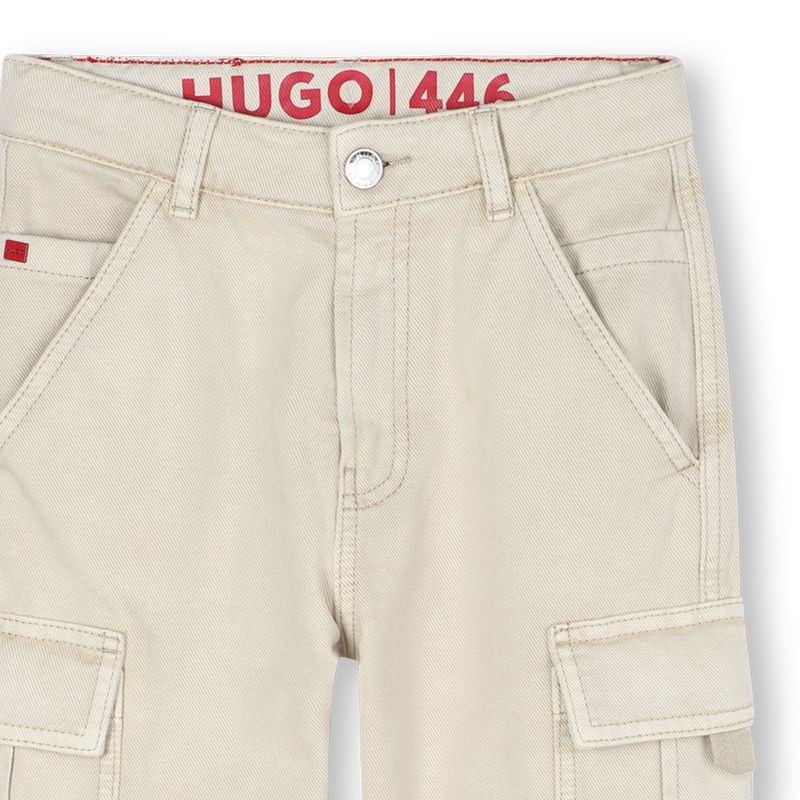 Pantalon en sergé Hugo 
                    GARCON