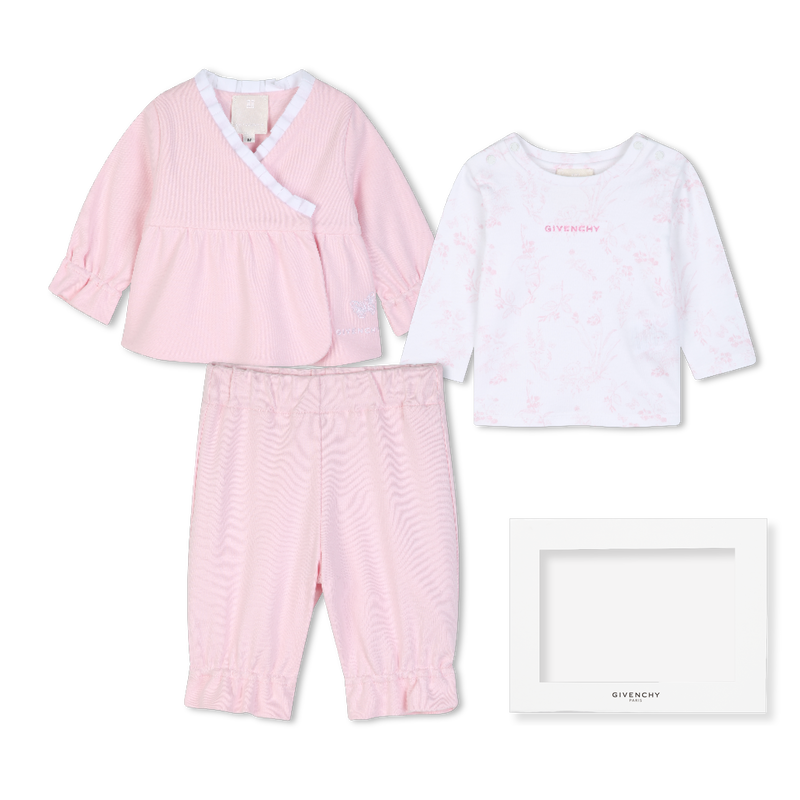 Ensemble pantalon, cardigan et tee-shirt GIVENCHY 
                        FILLE