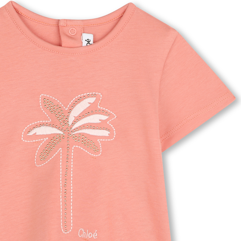 T-shirt manches courtes CHLOE 
                    FILLE