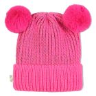 Bonnet &agrave; double pompons BILLIEBLUSH 
                    FILLE