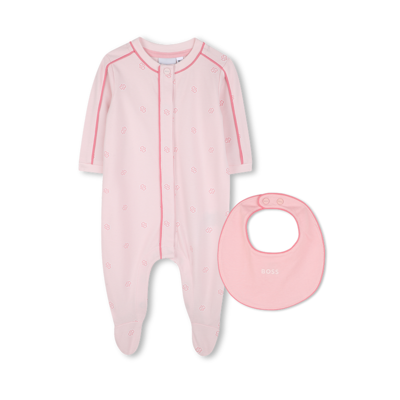 Ensemble pyjama et bavoir BOSS 
                    FILLE