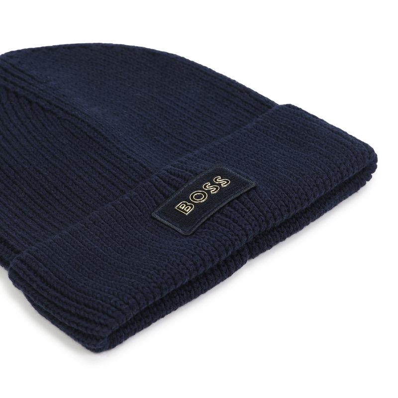 Bonnet en tricot BOSS 
                        FILLE