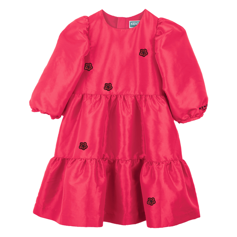 Robe en taffetas KENZO KIDS 
                        FILLE