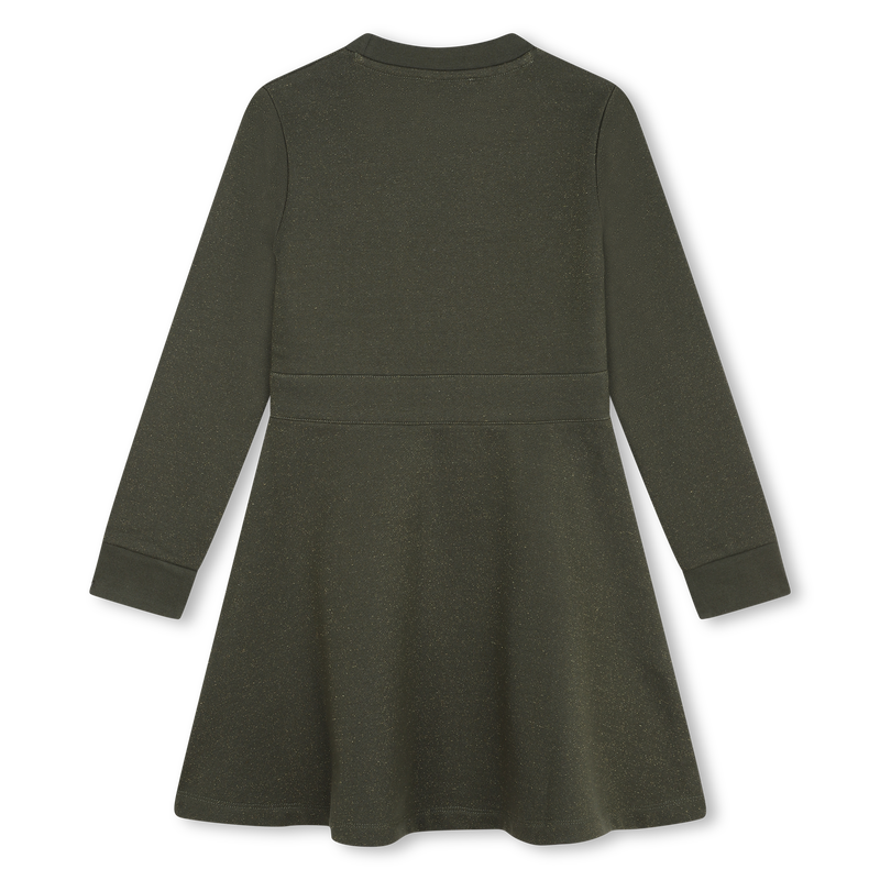 Robe molletonnée pailletée MICHAEL KORS 
                    FILLE