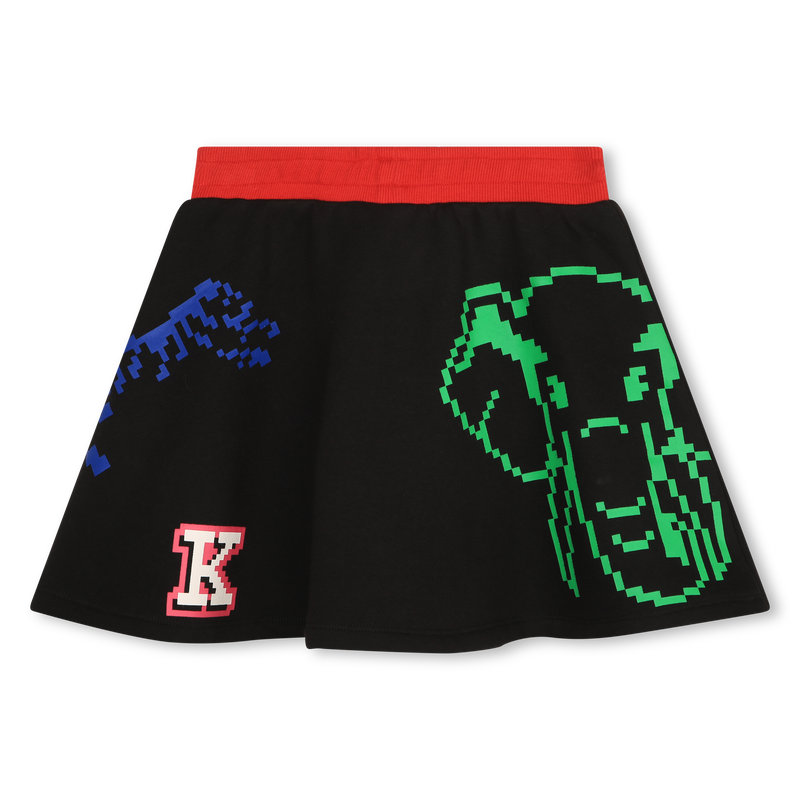 Jupe en molleton gratté coton KENZO KIDS 
                    FILLE