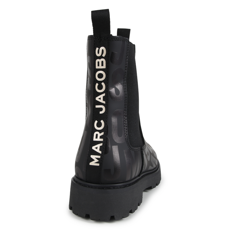Bottines en cuir de vachette doublées THE MARC JACOBS 
                    FILLE