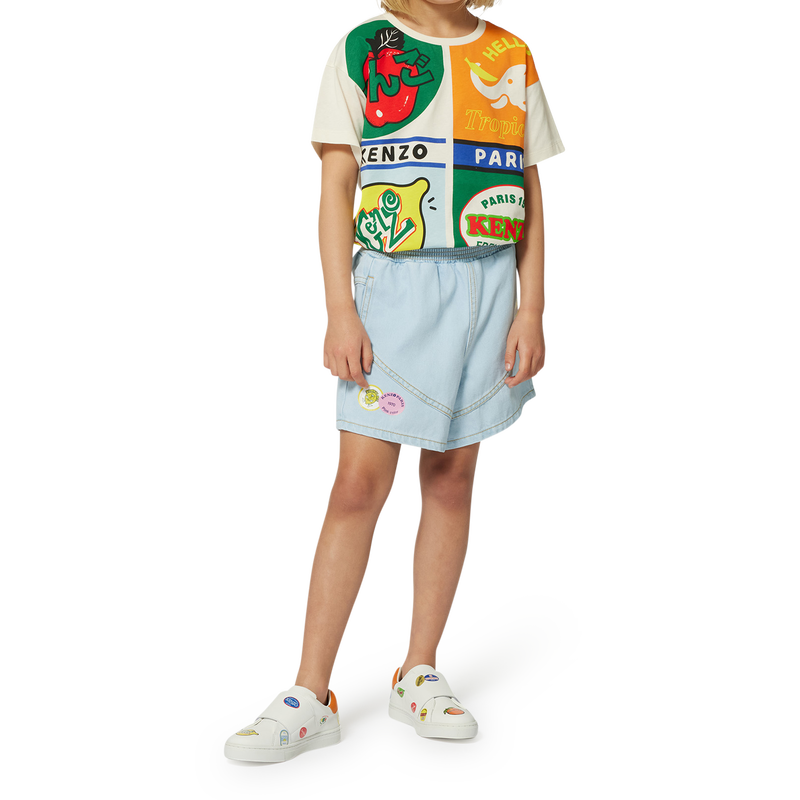 Short en jean KENZO KIDS 
                        FILLE