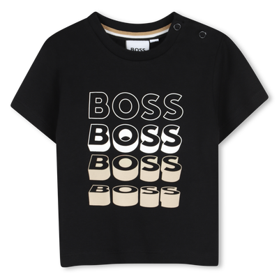 TEE-SHIRT MANCHES COURTES BOSS GARCON