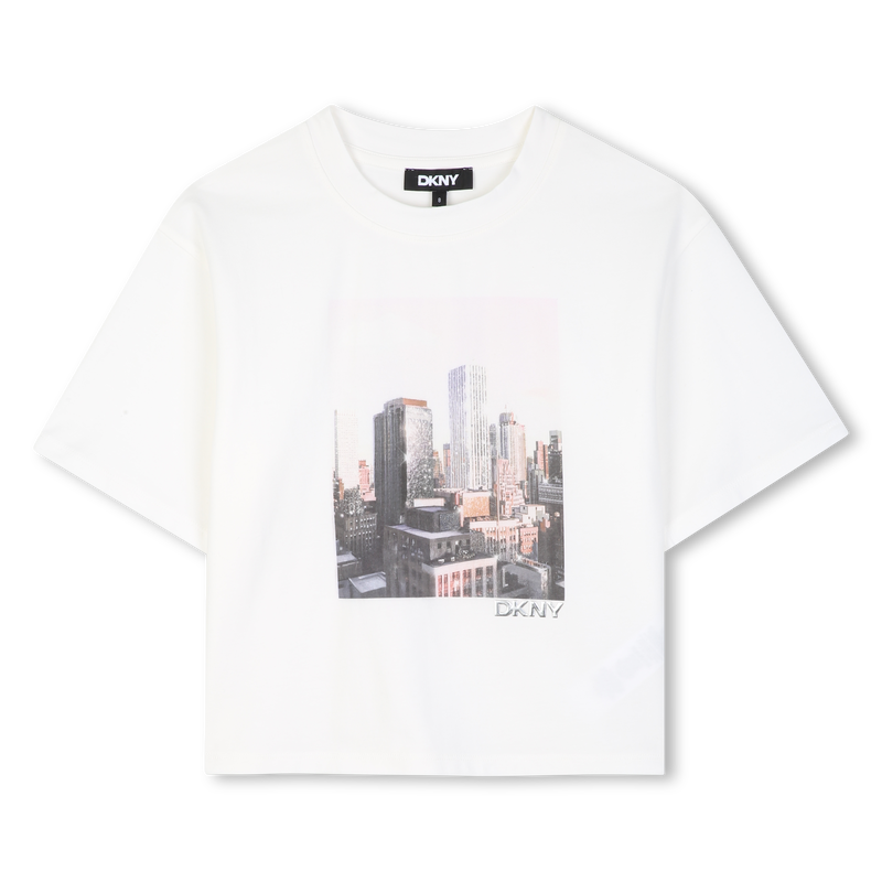 Tee-shirt manches courtes DKNY 
                        FILLE