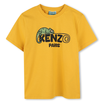 T-shirt manches courtes coton KENZO KIDS GARCON