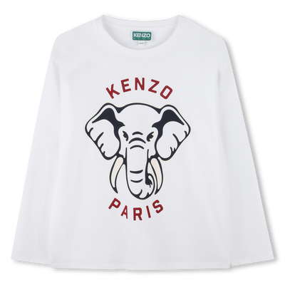 Tee-shirt à manches longues KENZO KIDS UNISEXE